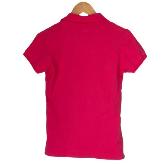 DICKIES Pink Short Sleeve Polo Shirt Womens Size Medium Good Condition - Picture 2 of 5